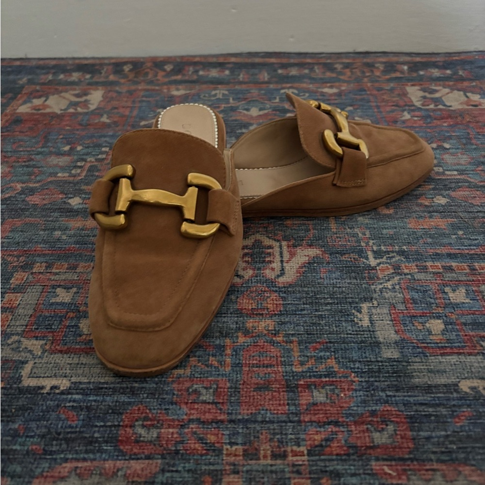 Boden Iris Snaffle Mule Loafers Sz 6 (Like New)